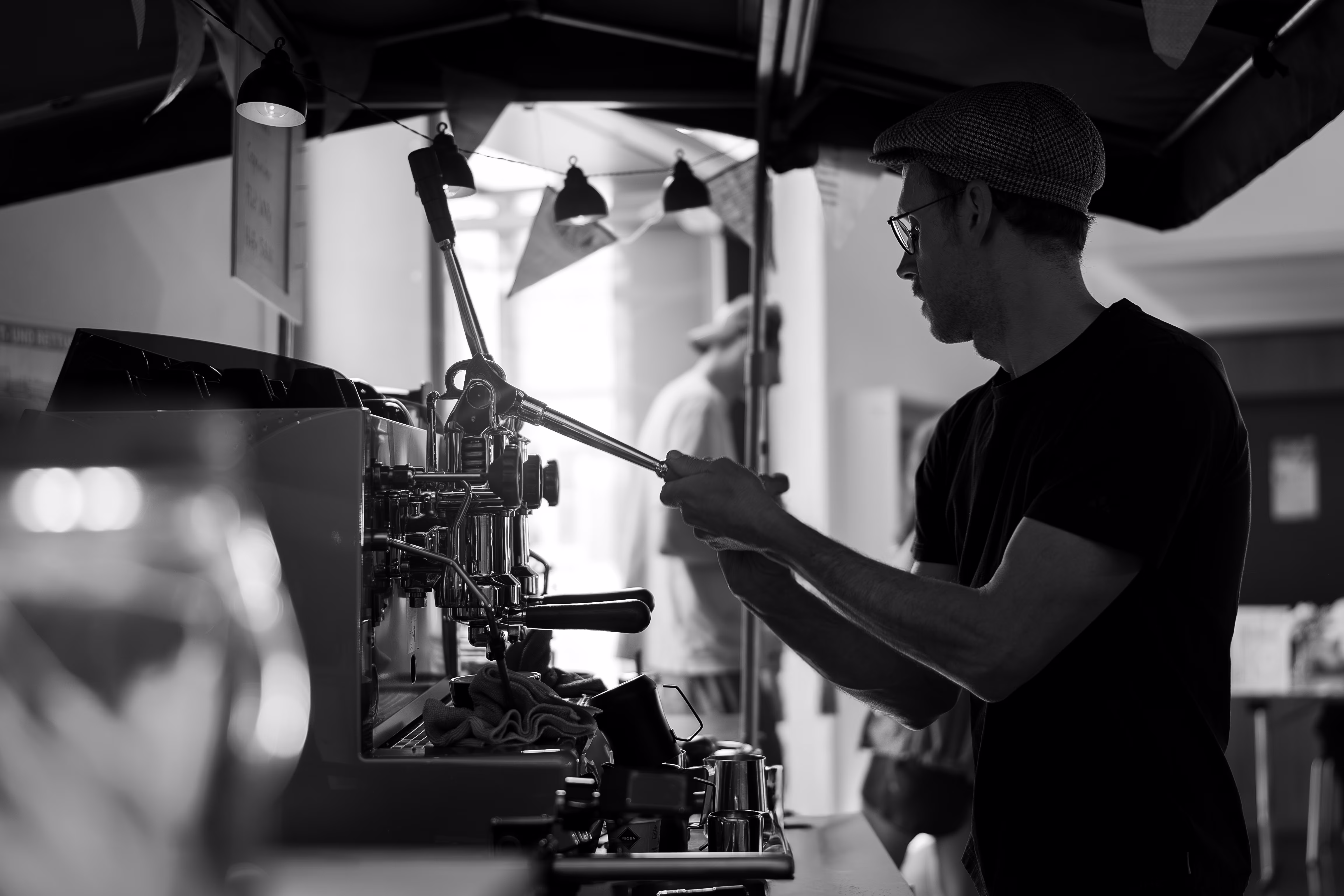 Das Café Rad Esel Team auf der Hochzeitsmesse Leutkirch — mobiles Kaffeebike für Hochzeiten
