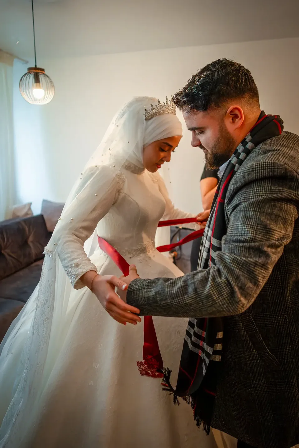 Rotes Band – türkische Tradition
