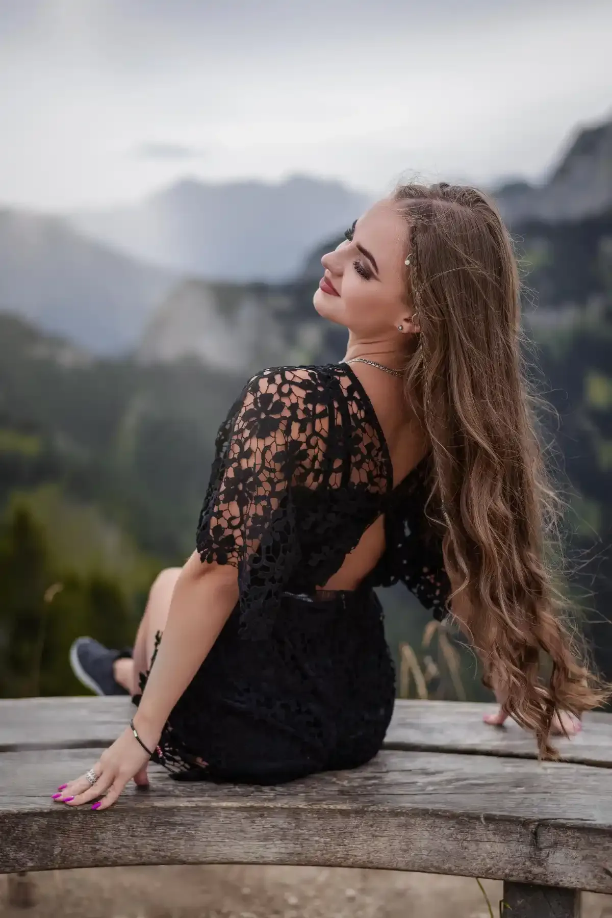 Bergkulisse Portrait