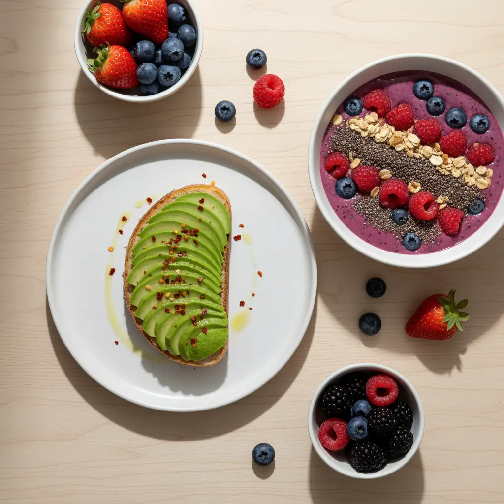 Gesunde Bowl-Kreation