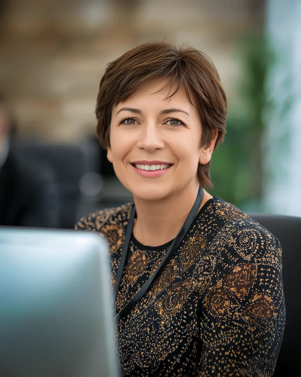 Geschäftsfrau Portrait modern - Business Headshot Kempten