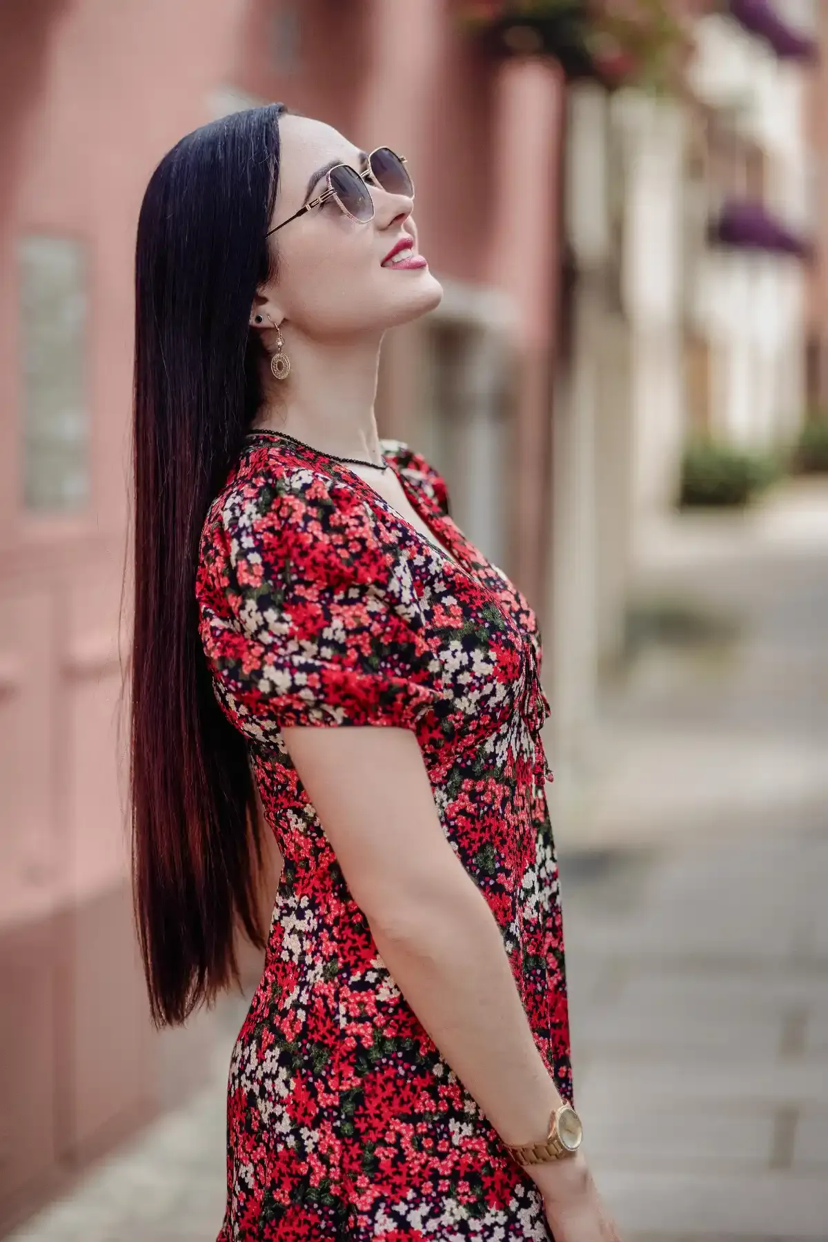 Fashion Portrait Side View