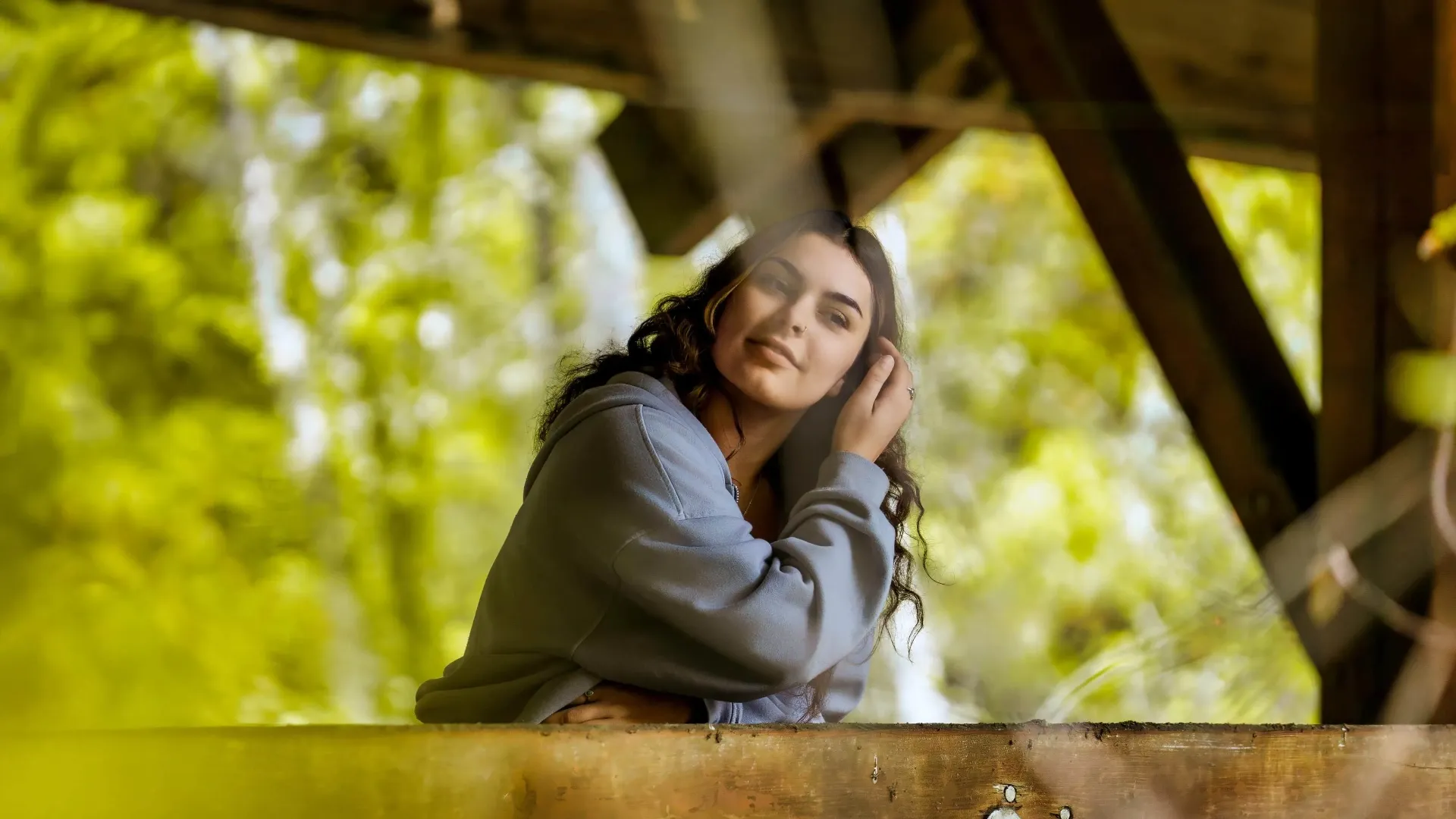 Natürliches Rustikales Portrait